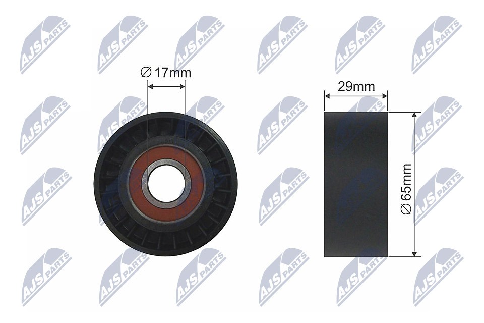 V-belt tensioner pulley RNK-AR-000 NTY for FIAT ALFA ROMEO LANCIA - Image 10