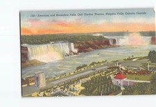 Postcard American Horseshoe Oak Garden Theatre Niagara Falls Canada H-56226