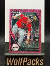 2021 Panini Prizm Draft Picks - Jackson Glenn #PDP133 Pink Velocity Prizm