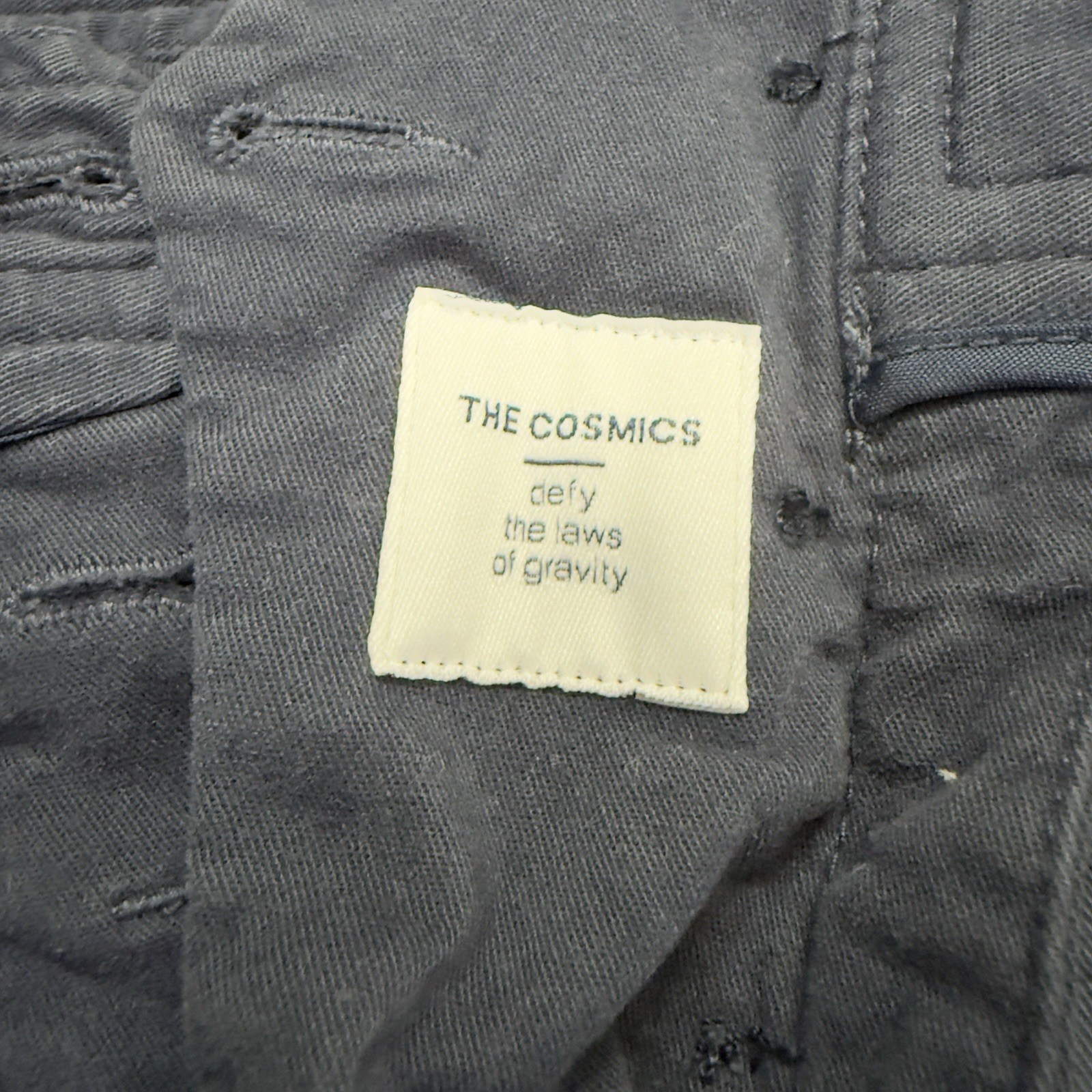 Mr Marvis Original Chino Shorts Men’s XXL W38 The Cosmics Navy image 7