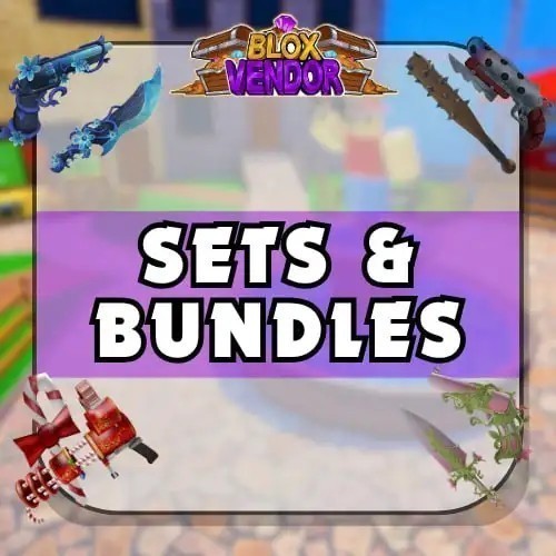 Murder Mystery 2 MM2 Sets/Bundles Bundle Godly Knifes and Guns