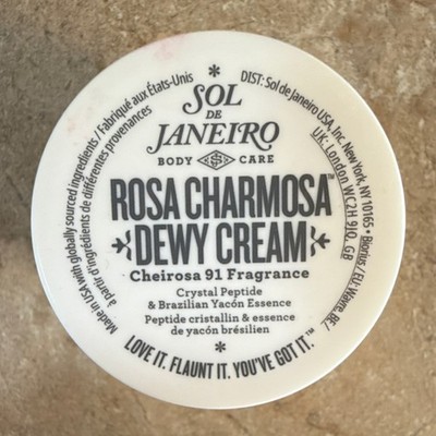 Sol de Janeiro Rosa Charmosa Dewy Cream Hydrating Crystal Peptide Body