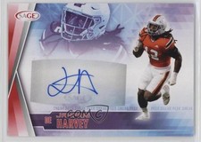 2022 SAGE Low Series Sneak Peek Auto Red Jahfari Harvey #SPA-JH Auto 14lc