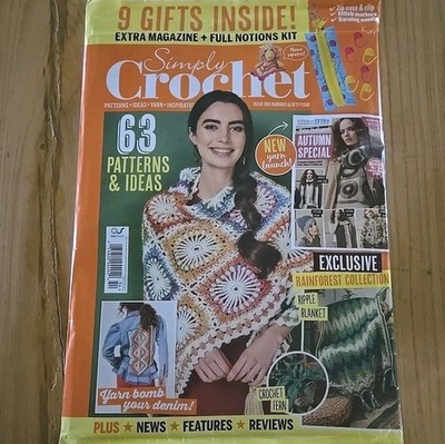 Simply Crochet Magazine Issue 154 Ripple Blanket 60+ Projects