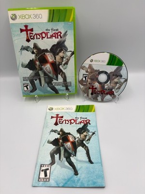 The First Templar - Microsoft Xbox 360 - CIB Complete w/ Manual - Tested Working