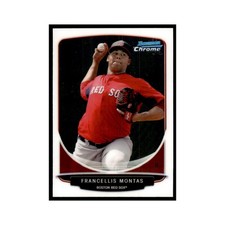 Francellis Montas 2013 Bowman Chrome #BCP129 Baseball Cards Baseball Card NM