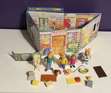 Vintage Playskool Arthur's Neighborhood Playset 1997 Figures Dogs Accessories