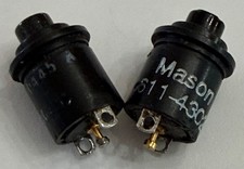 CESSNA SWITCHES (2) PTT ,P/N: 611-4302 with tactile feedback TESTED