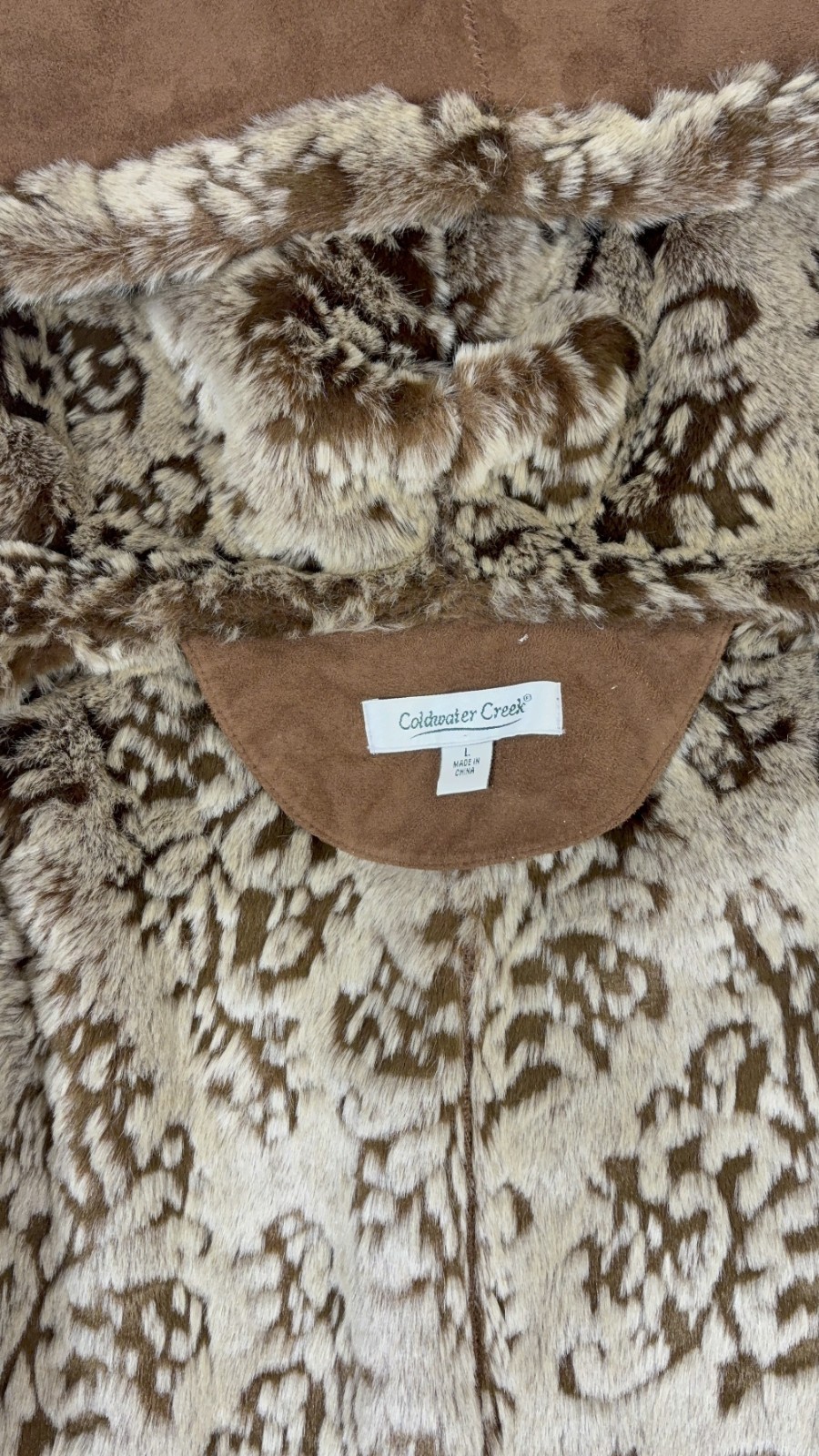 Preowned artificial shearling Large size - image 7