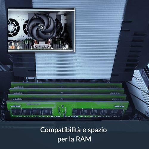 ARCTIC Freezer 4U-SP5 Server CPU Kühler für AMD SP5 Prozessor Lüfter - Afbeelding 3 van 6