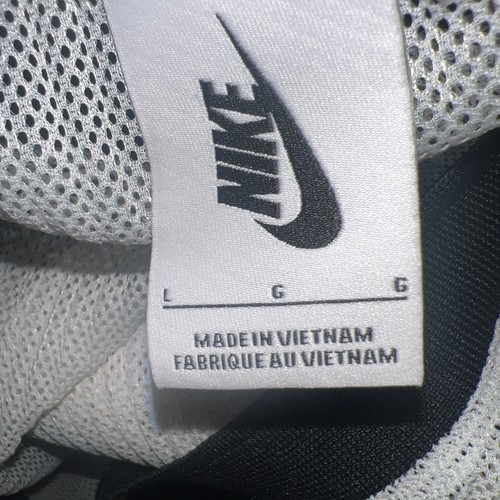 Vintage Y2k Nike Mesh Bro Tank Top White Shirt Mens Size Large Streetwear - Picture 6 of 6