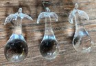 Lot of 12 Chandelier Crystal Glass Prism Clear Fruit and more — photo 2