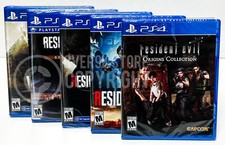 Resident Evil Origins + 2 + 4 Remake + 7 + Village - PS4 - New | LOOSE DISC