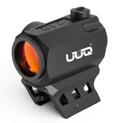 2 MOA Compact Red Dot Sight 1x20mm With Co Witness Riser