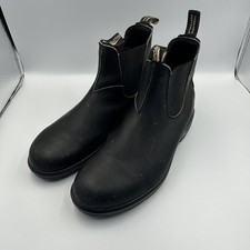 Blundstone Original Chelsea Boots Mens 13 Ankle Boot Black Leather Pull On