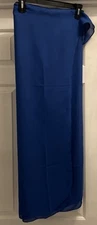 Pennuchi Blue Sarong / Long Pareo NWT Beach Coverup 