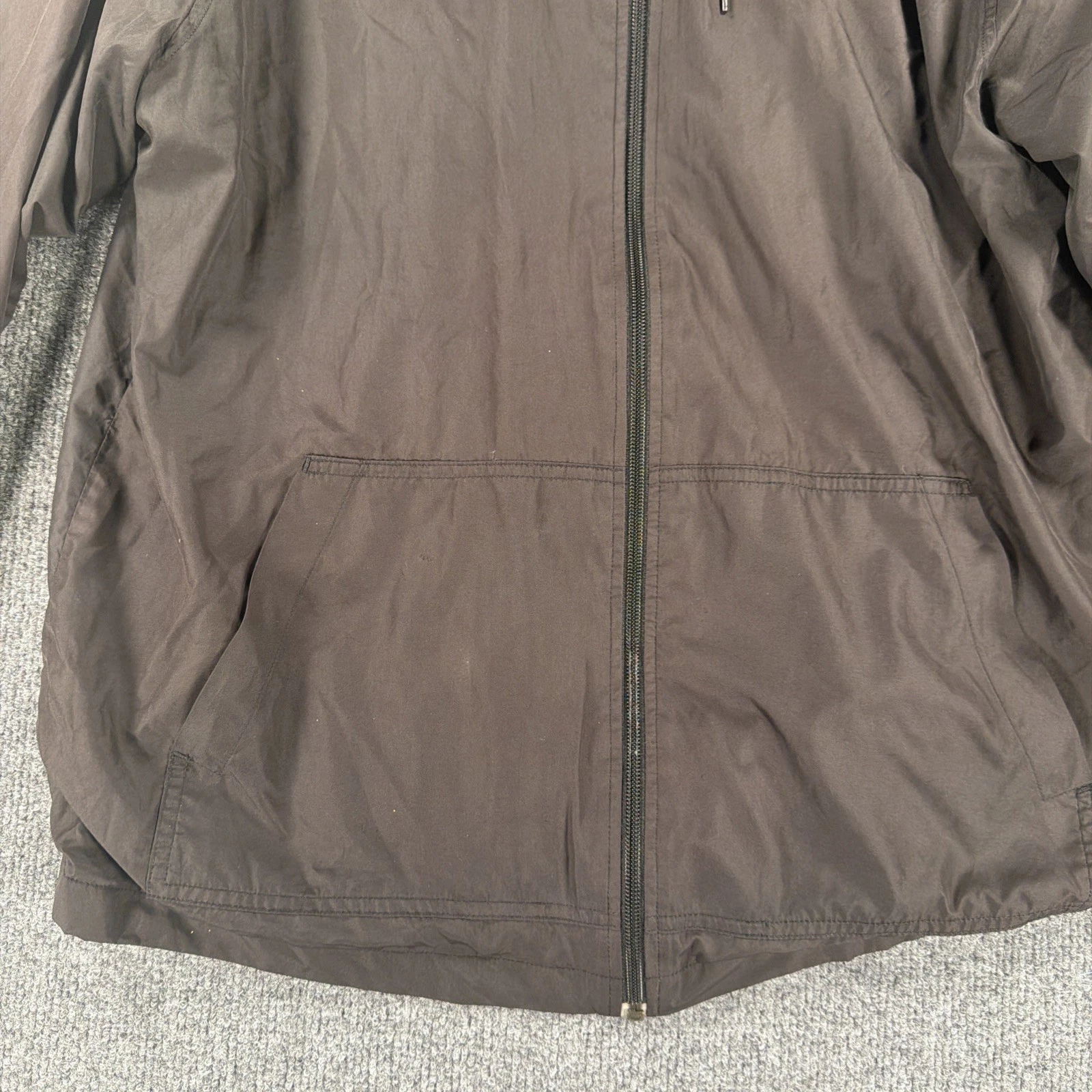 Vintage Y2k Quicksilver Everyday Full Zip Hooded Windbreaker-Men's L *Read Disc* - product detail image 3