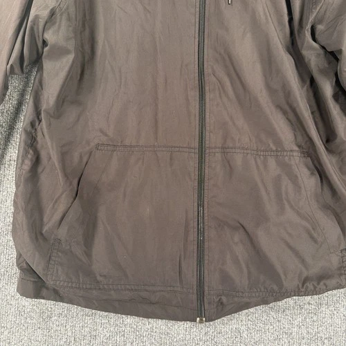 Vintage Y2k Quicksilver Everyday Full Zip Hooded Windbreaker-Men's L *Read Disc* image 3