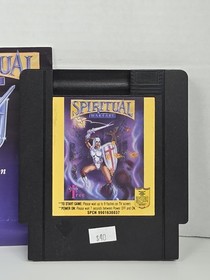 Spiritual Warfare (Nintendo Entertainment System- NES- 1992) TESTED + Manual 