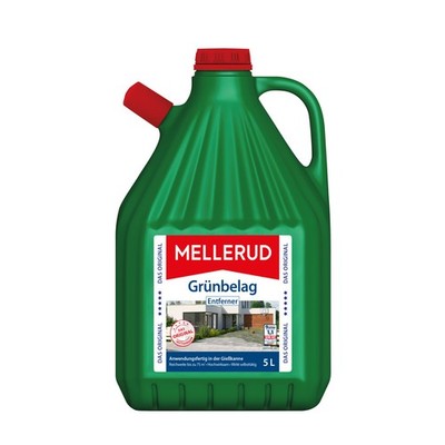 MELLERUD Grünbelag Entferner 5,0 l in praktischer Gießkann und anwendungsfertig