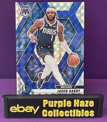 2024-25 Panini Mosaic - Jaden Hardy #99 Choice Blue Mosaic Prizm /45