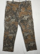 USA Made Vintage Gander Mountain Woodland Realtree Camo Cargo Pants - Fits 42x32