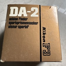UNUSED in BOX Nikon DA-2 Action Sports Prism Finder for F3 SLR 35mm Body Japan