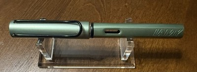 Rare Lamy Al-Star Silver-Green Fountain Pen 2010