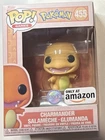 Funko Pop Charmander Soft Color Amazon Exclusive #455 Pokemon Vinyl w Protector
