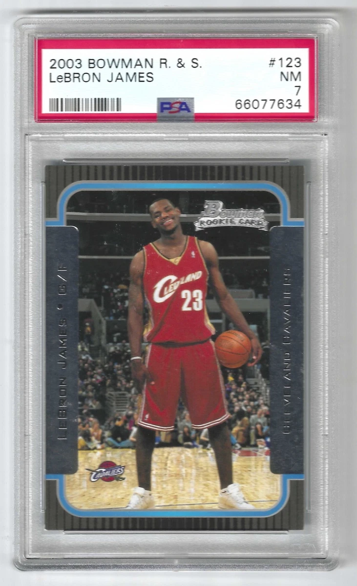 Bowman LeBron James Basketball Rookie Sports Trading Cards