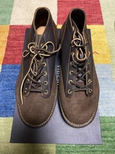 VIBERG BOOTS LACE TO TOE OXFORD 8.5 Authentic Men New Unused from Japan