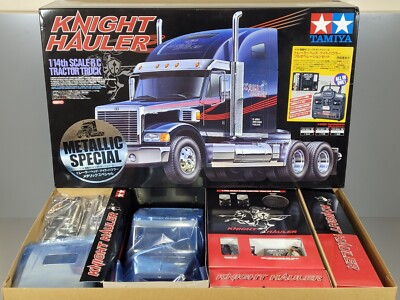 New Tamiya 1/14 RC Knight Hauler Chrome Metallic Special Edition