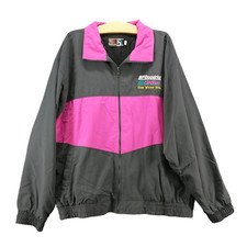 Made In The USA Men's Super Chevy Show Jacket Gray XL BFGoodrich Vintage 1994