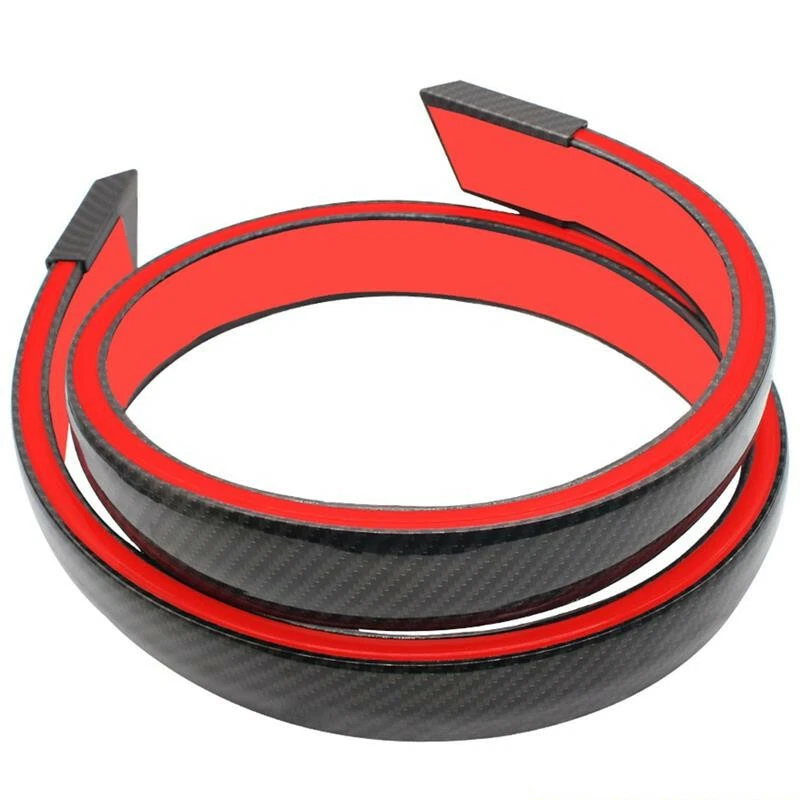 Luz de freno trasera flexible roja de fibra de carbono para maletero de coche impermeable lámpara de tira LED Foto 4 de 4
