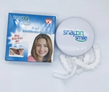 Veneers Teeth Snap On Smile Dentures Temporary Teeth 1 Set & Bottom White
