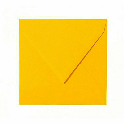Paper24Plus # 25 St. Orange feuchtklebend -15 x 15 cm 150 x 150 mm