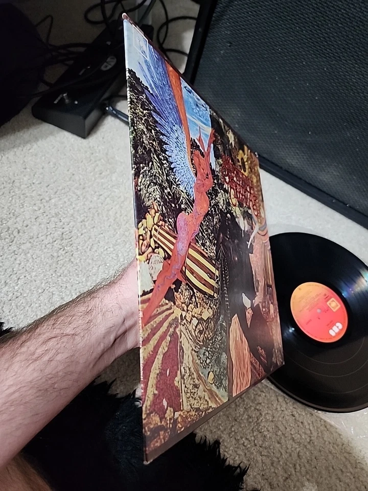 Santana Abraxas Lp Vinyl OG Mexican Press VERY RARE US Seller VG+/EX Wax — 第 4/4 张图片