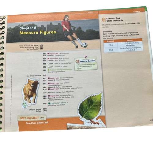 Glencoe MATH Course 2 TEACHER WALKAROUND EDITION Volume 1 - Bild 16 von 23