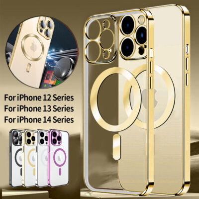 Hülle für iPhone 16 15 14 13 12 Pro Max Plus Stoßfest Schale Gel Klar Cover