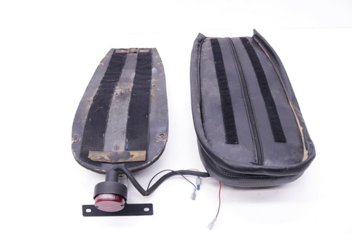1983 83 KAWASAKI KZ550 KZ 550 Z550 CUSTOM FRONT SEAT CUSHION TAIL LIGHT K120 - Picture 5 of 6