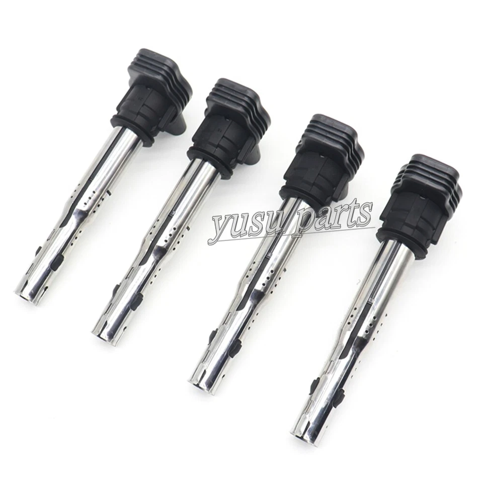 4x tapones bobinas de encendido DELPHI para VW Beetle Tiguan AUDI A4 A5 Q5 1.8 2.0 TFSI Foto 2 de 4