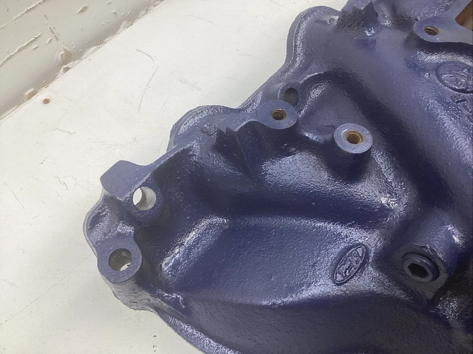 Ford Mustang 429 460 BBF 1970-1972 4BBL COLECTOR DE ADMISIÓN D0VE-9425-B 0D14 Foto 4 de 4