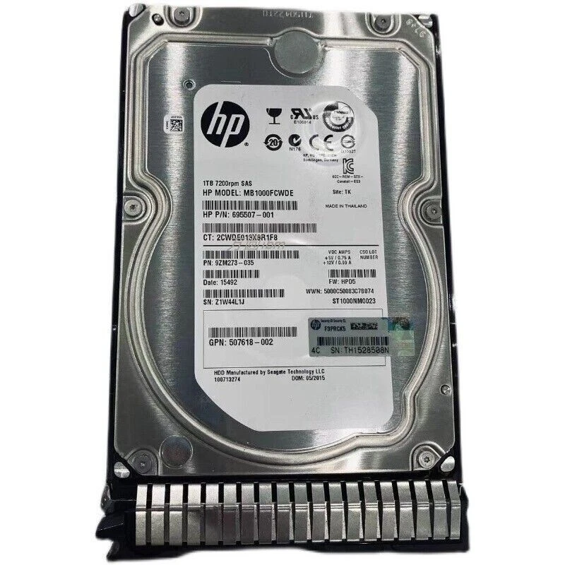 NEW Fit HP MSA2 450GB 15K 3G 3.5 DP SAS HDD - AJ737A - 480939-001 - Image 2 of 3