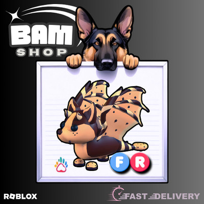 CHOCOLATE CHIP BAT DRAGON - ADOPT from ME Today! - FR / NFR / MFR