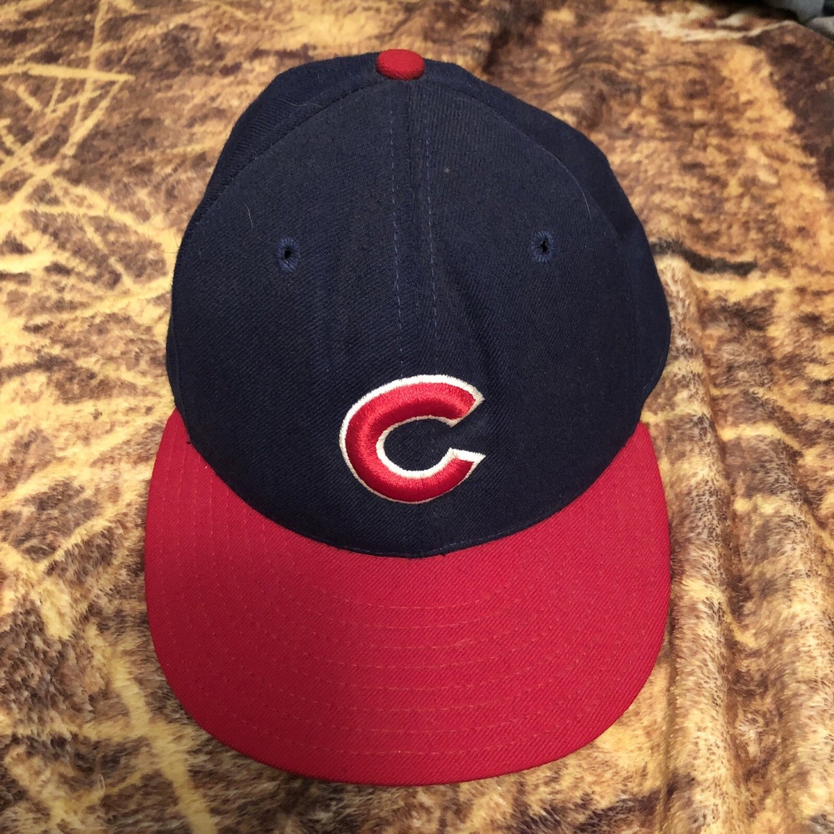 【US限定】NEW ERA 59FIFTY MLB Chicago Cubs Retro Two Tone Chicago Cubs Embroidered New Era 59FIFTY Fitted Hat Two Tone