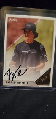 Brixton Andrew Miranda Rookie Showcase Auto | eBay