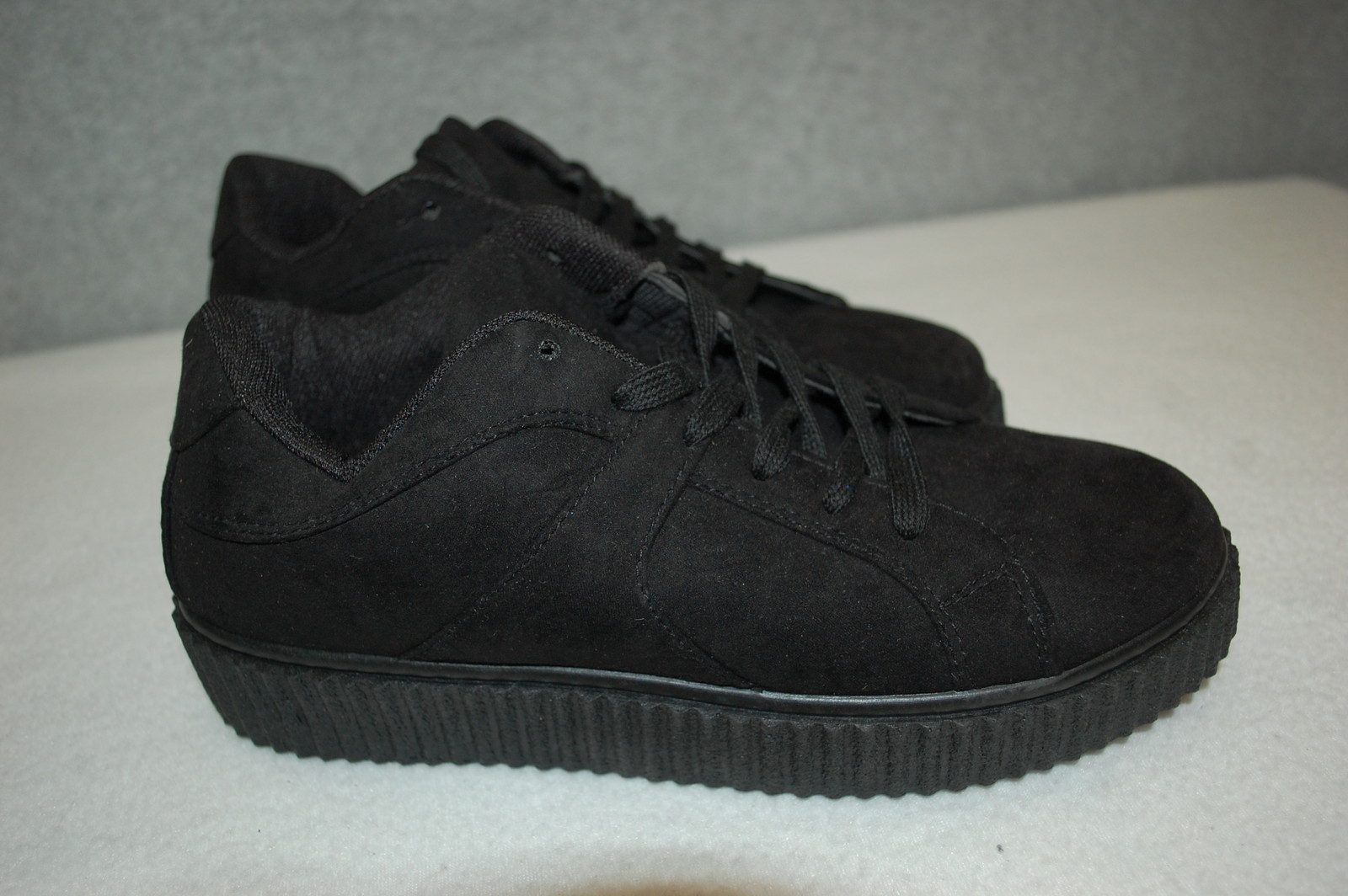 womens black suede tennis shoes