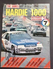 RARE 1986 Sighed  Glen Seton James Hardie 1000 souvenir Magazine