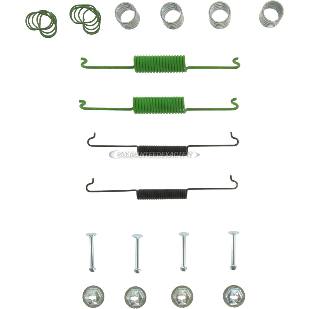 For VW Beetle Karmann Ghia Thing Centric Front Brake Hardware Kit DAC
