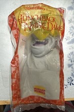 Vintage 1996 Burger King Kids Meal Disney Hunchback Notre Dame Hugo 10" NEW